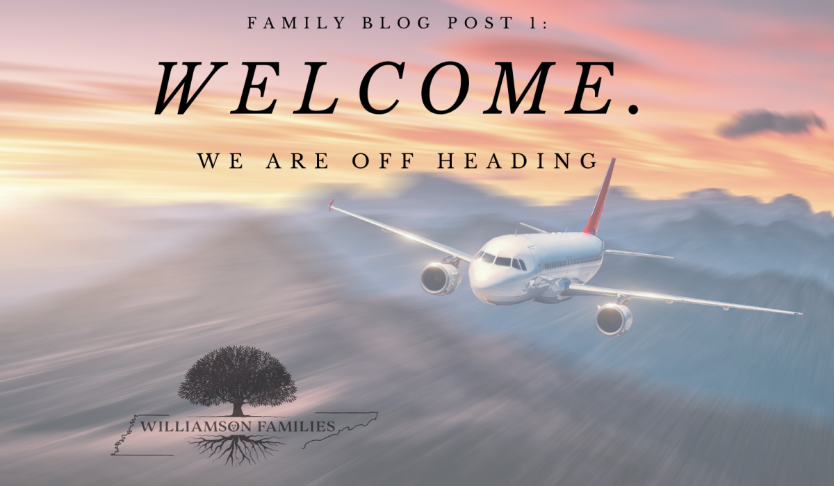 FAMILY BLOG 1 - OFF HEADING