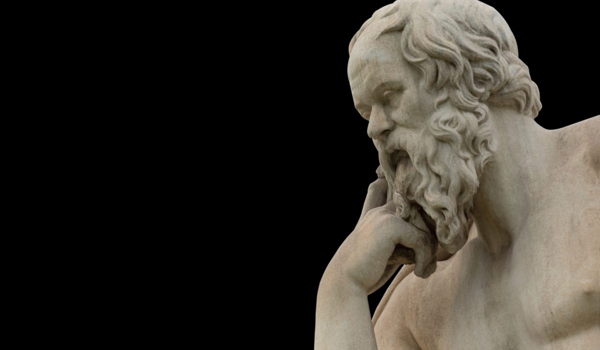 Classic,Statue,Of,Socrates,Close,Up